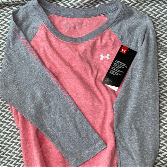Women's UA Charged Cotton® ¾ Sleeve - Picture 4 of 5